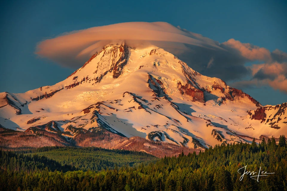 Mountain landscape representing long-term progress