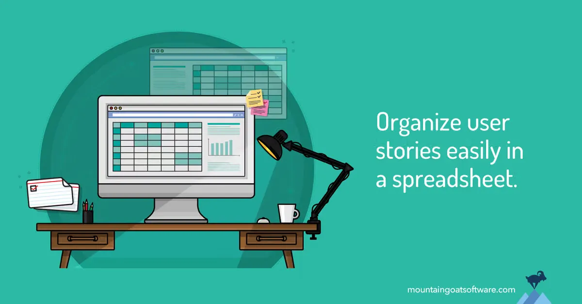 A growing business managing inventory using spreadsheets