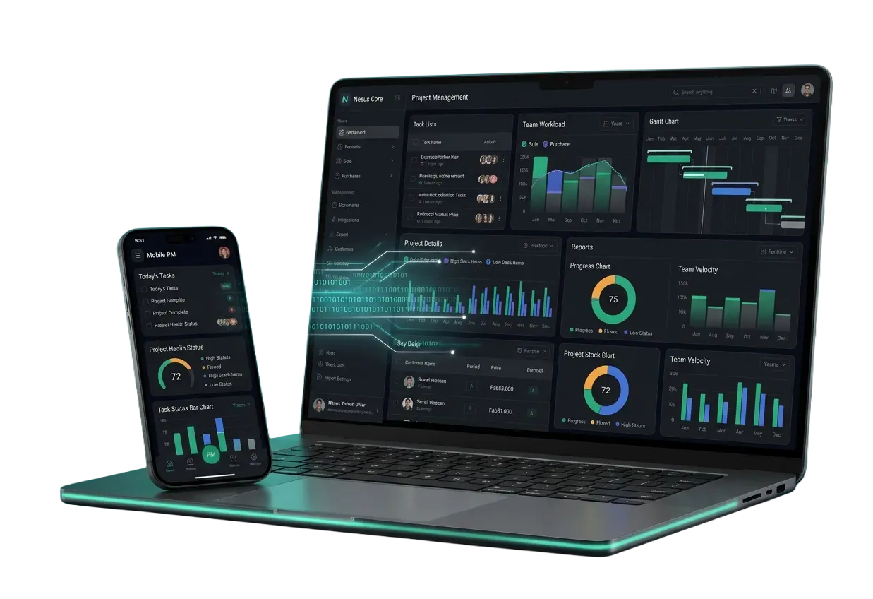 StockCore inventory dashboard